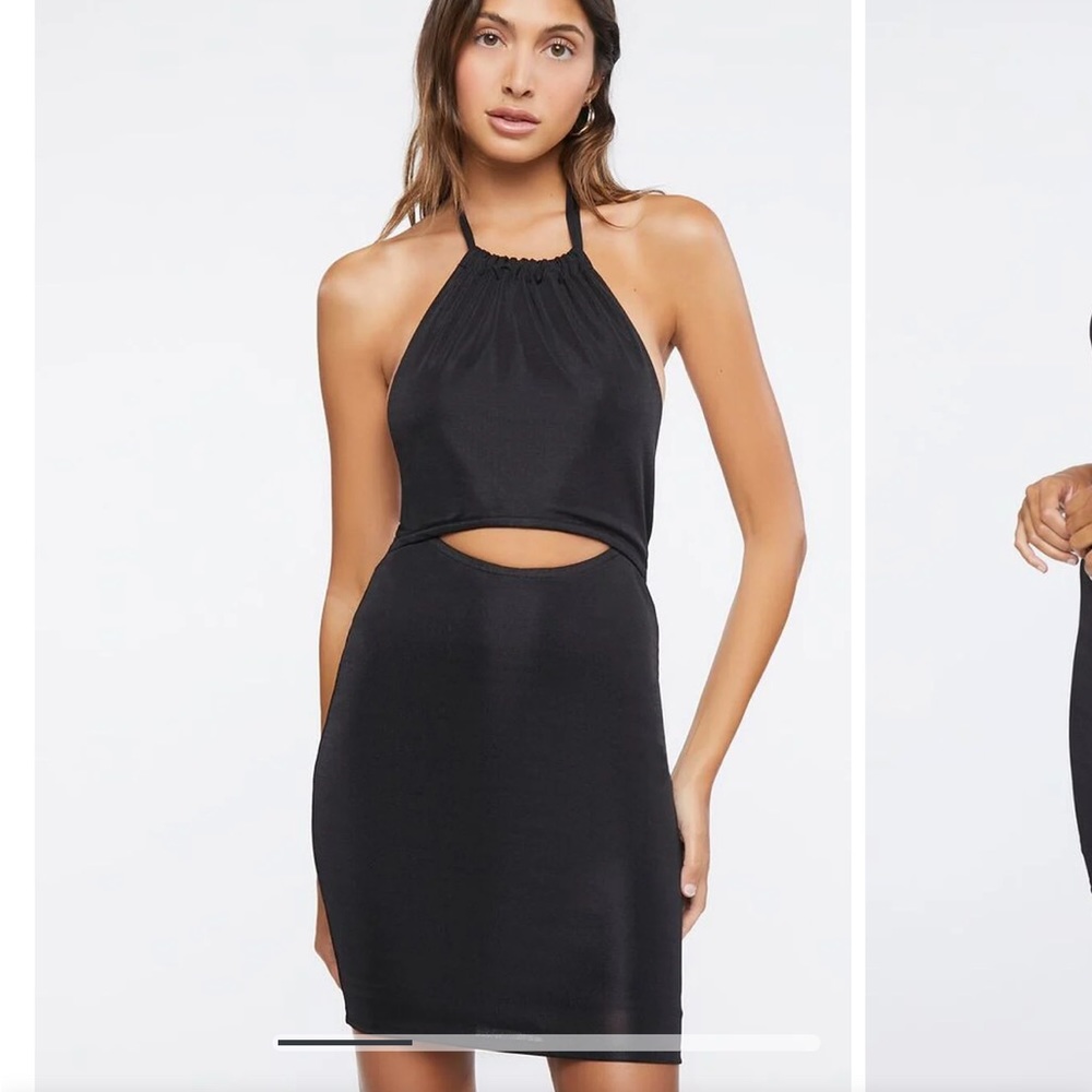 NWT Forever 21 knit halter dress